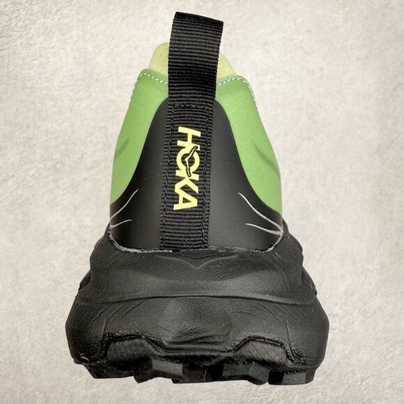 HOKA x Satisfy Mafate Speed 4 Lite STSFY Sulfur Running Shoes - Picture 8 of 9